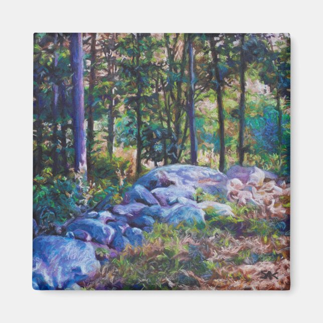 Imã New England Woods (Frente)