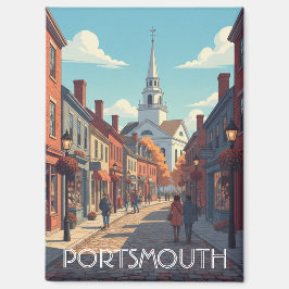 Imã New Hampshire Portsmouth Viagem