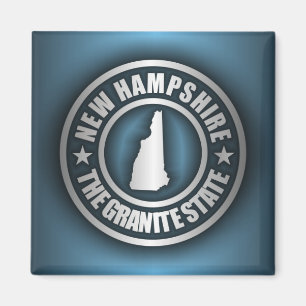 Imã "New Hampshire Steel 2" Magnets