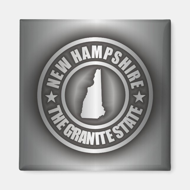 Imã "New Hampshire Steel" Magnets (Frente)