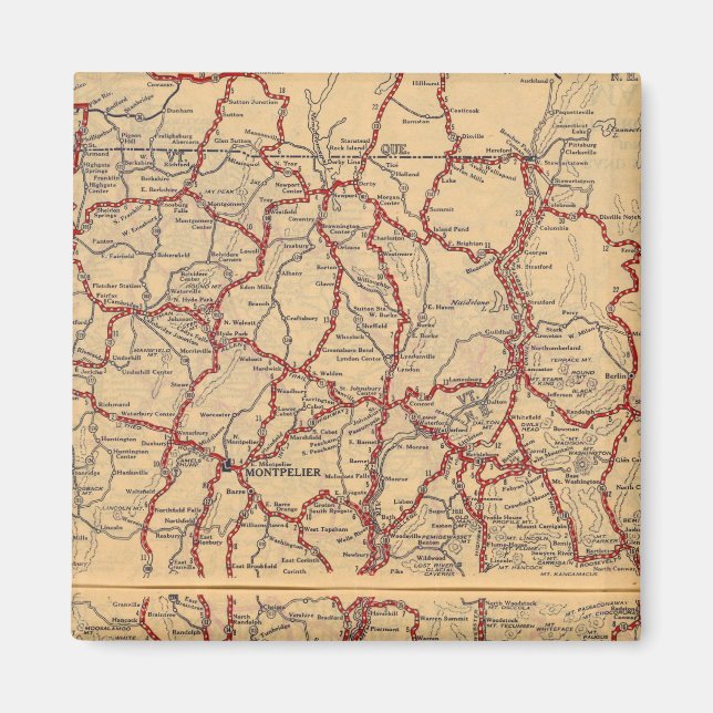 Imã New Hampshire, Vermont 2 (Frente)