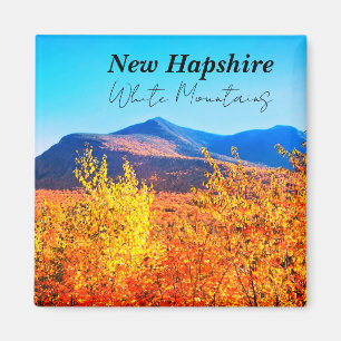 Imã New Hampshire White Mountain no Autumn Magnet