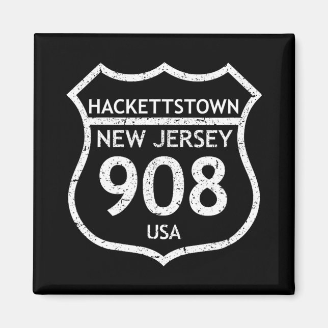 Imã New Jersey Area Code 908 Hackettstown, Nj Home Sta (Frente)