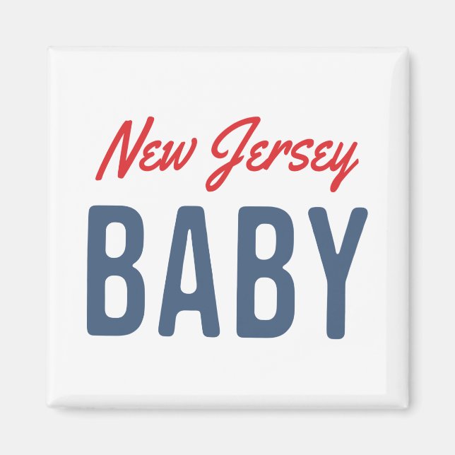 Imã New Jersey Baby (Frente)