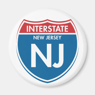 Imã New-jersey de um estado a outro NJ
