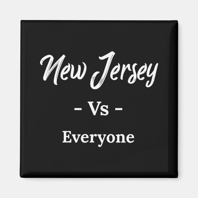 Imã New Jersey Vs Everyone  (Frente)