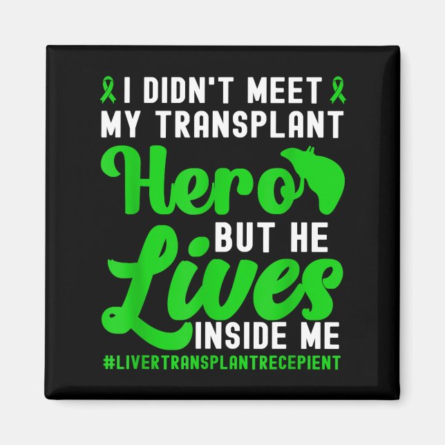 Imã New Liver Owner Funny Liver Transplant Survivor  (Frente)