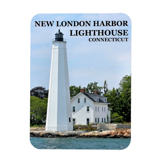 Ímã New London Harbor Lighthouse, CT Fotografia Magnet (Vertical)