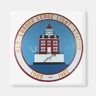 Imã New London Lighthouse, Connecticut Magnet