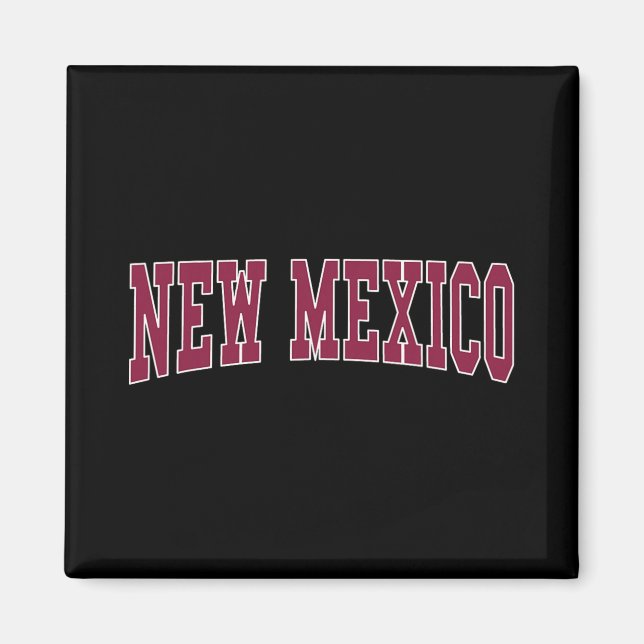 Imã New Mexico - Throwback Design - Clic  (Frente)