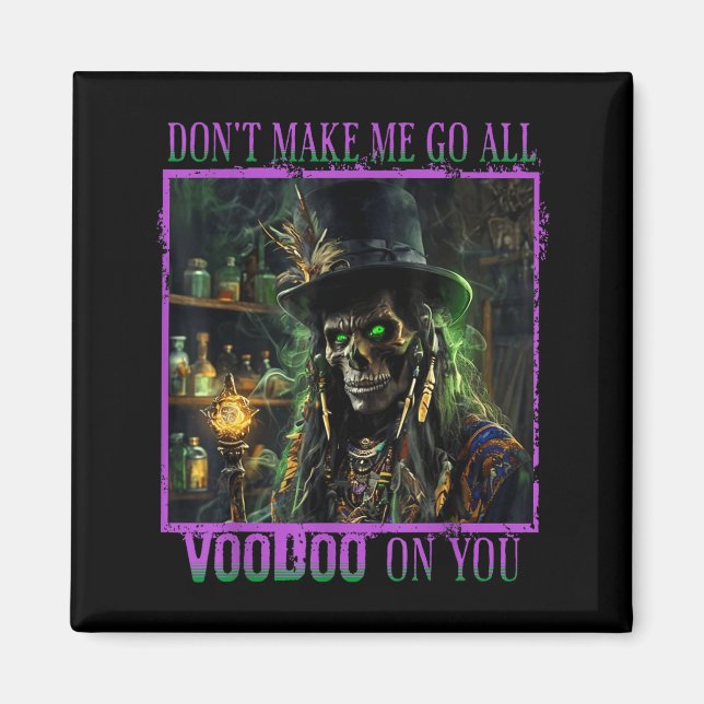 Imã New Orleans Ghost Tour Y Priest Voodoo Mardi Gras  (Frente)