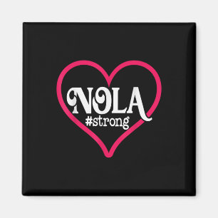 Imã New Orleans Nola Strong Heart Tee New Orleans