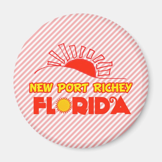 Imã New Port Richey, Florida (Frente)