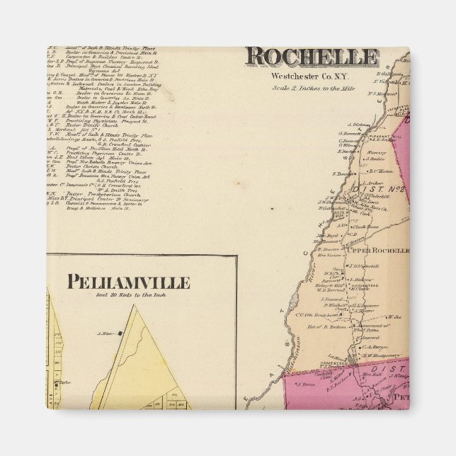 Imã New Rochelle, Town Pelhamville (Frente)