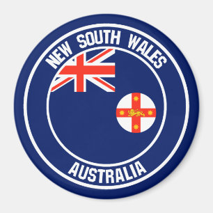 Imã New South Wales Round Emblem