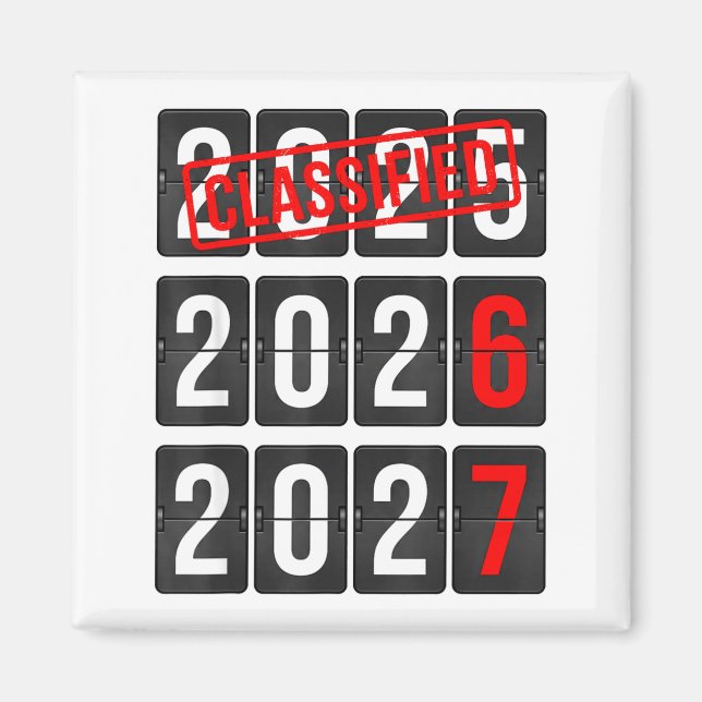 Imã New Year 67 Six Seven Countdown New Year 2026 2027 (Frente)