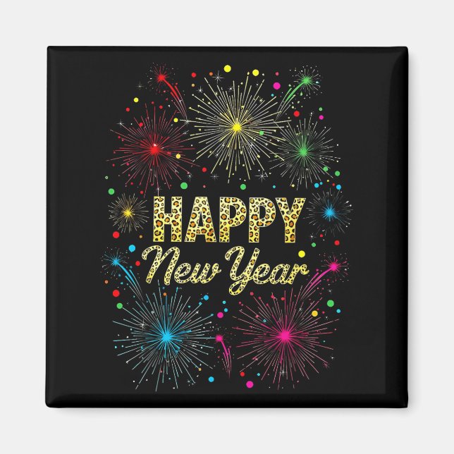 Imã New Year Eve Party Supplies Nye 2026 Happy New Yea (Frente)
