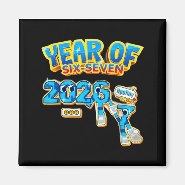 Imã New Years Eve Party Supplies 2026 Happy New Year F (Frente)