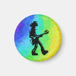 Imã New York Boogie Nights Guitar Rainbow