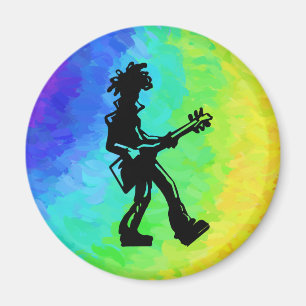 Imã New York Boogie Nights Guitar Rainbow