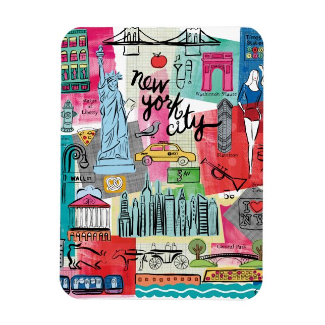 Ímã New York City (Vertical)