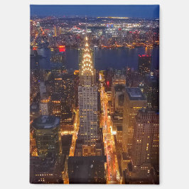 Imã New York City - Crysler Building at night