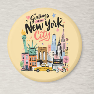 Imã New York City Travel Tote NYC Art