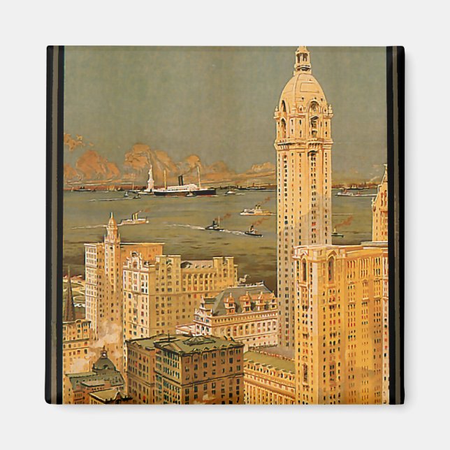 Imã New York Vintage (Frente)