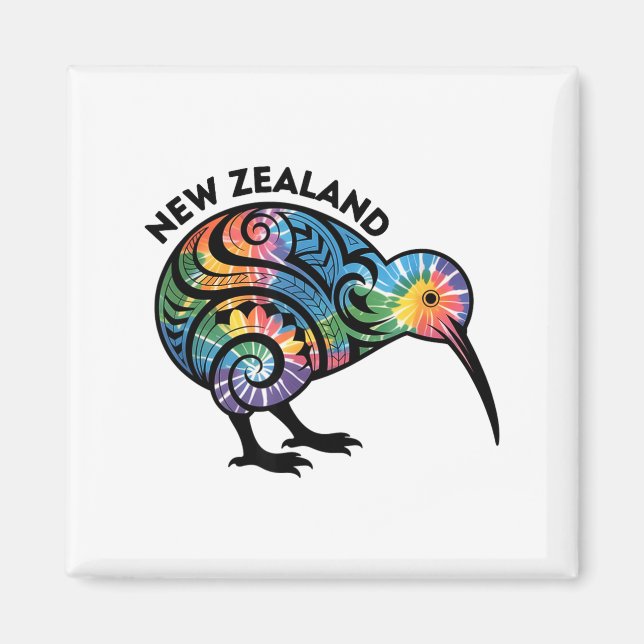 Imã New Zealand Kiwi Bird  (Frente)