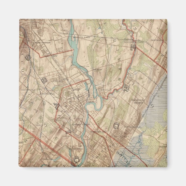 Imã Newark e Paterson, Nova Jersey (Frente)