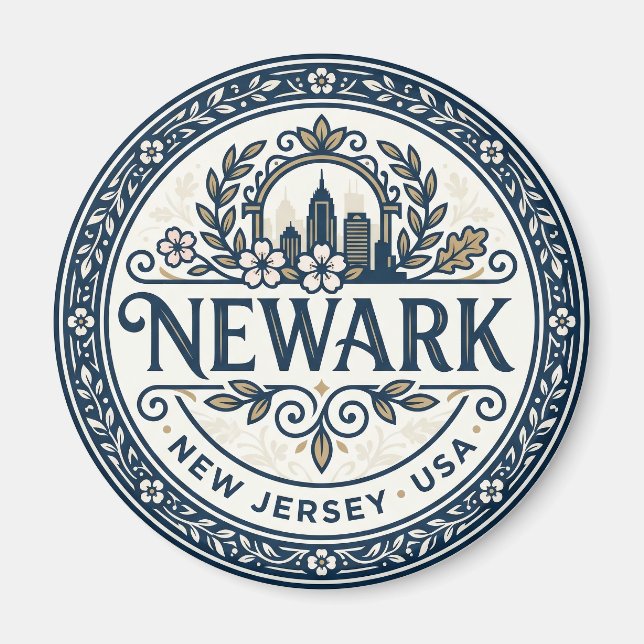 Imã Newark EUA (Frente)