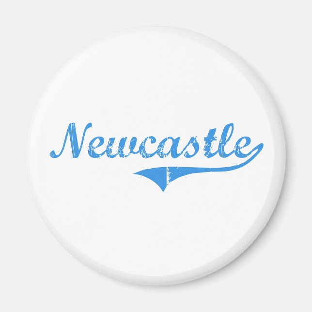 Imã Newcastle Maine Classic Design (Frente)