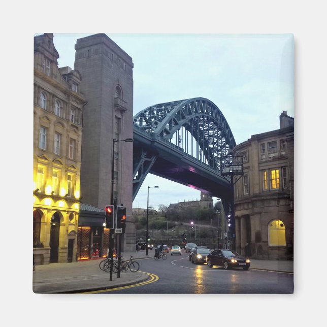 Imã Newcastle On Tyne Magnet (Frente)