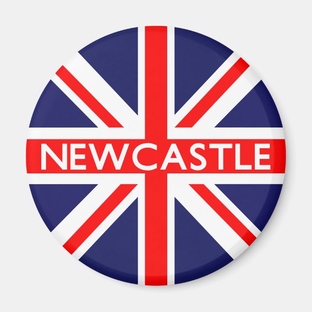 Imã Newcastle UK Flag (Frente)