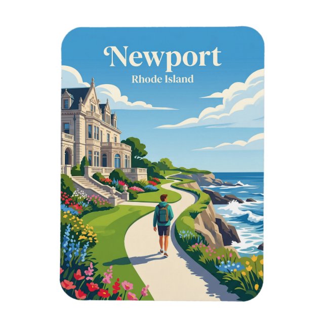 Ímã Newport EUA (Vertical)