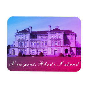 Ímã Newport, mansão de RI - caminhada do penhasco,