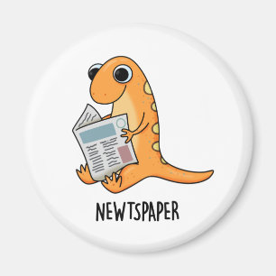 Imã Newspaper Funny Newt Pun