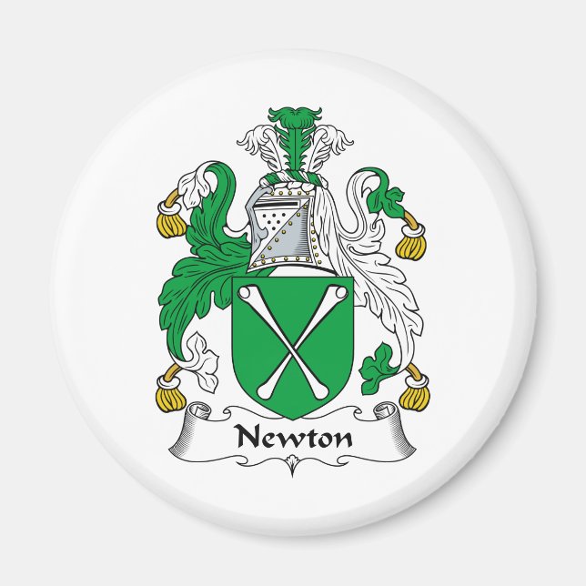 Imã Newton Family Crest (Frente)