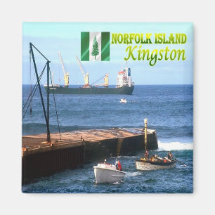 Imã NF - Ilha Norfolk - Kingston - Porto