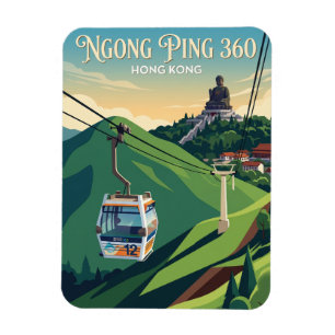 Ímã Ngong Ping 360 Hong Kong