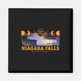 Imã Niagara Cai Em Nova York Total Eclipse Solar Souve