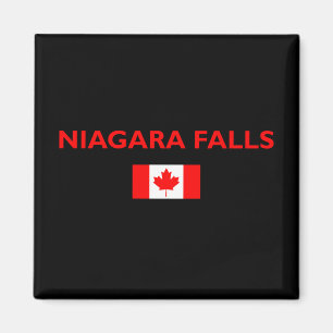 Imã Niágara Cai no Canadá - Sinalizador canadense -
