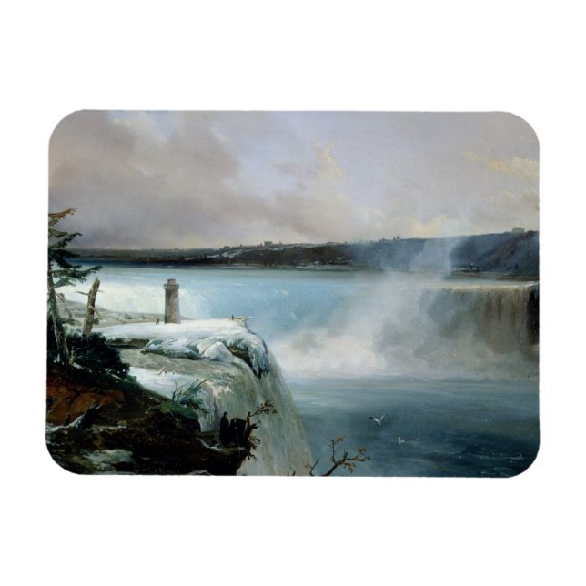 Ímã Niagara Falls, c.1837-40 (óleo na canvas) (Horizontal)