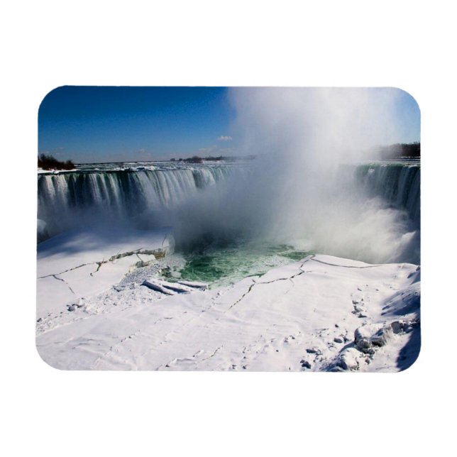 Ímã Niagara Falls, Canadá no inverno (Horizontal)