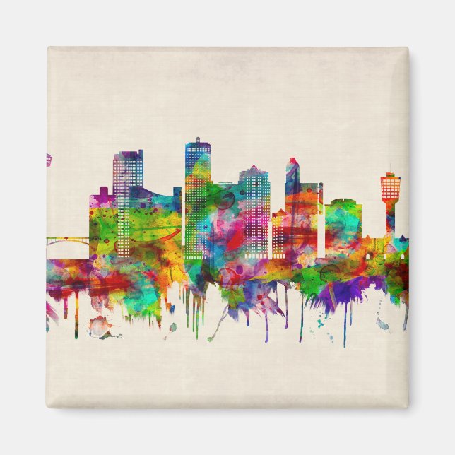 Imã Niagara Falls Canada Skyline (Frente)