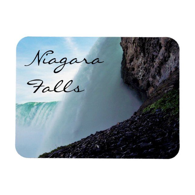 Ímã Niagara Falls Closeup, Niagara, Nova Iorque (Horizontal)
