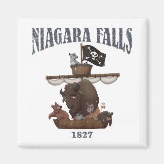 Imã Niagara Falls Publicity Stunt Magnet