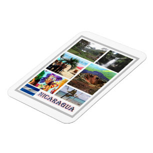 Ímã Nicarágua - Mosaico -