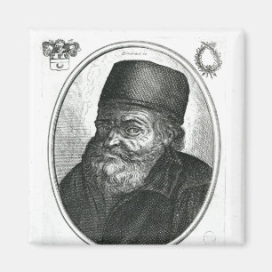 Imã Nicolas Flamel gravado por Balthazar Moncornet