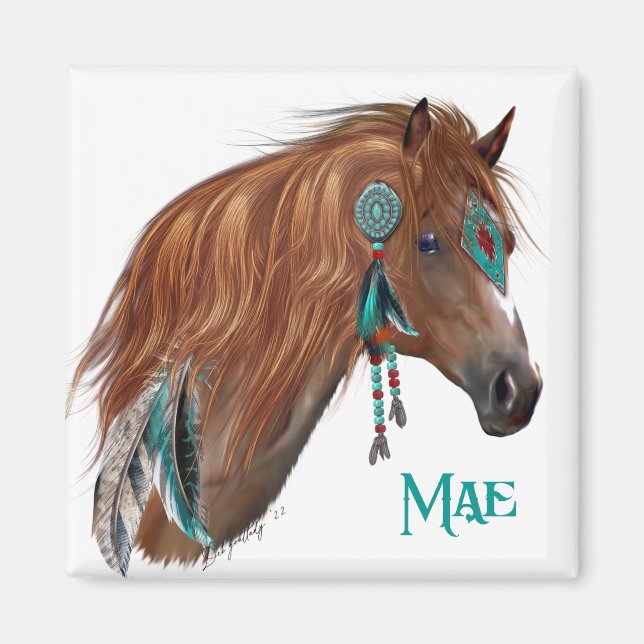 Imã Nicole Personalizada - Mae 2a (Frente)